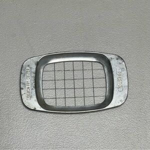 Presto Aluminum Hand Held Potato French Fry Cutter Slicer Wire Utensil Retro VTG